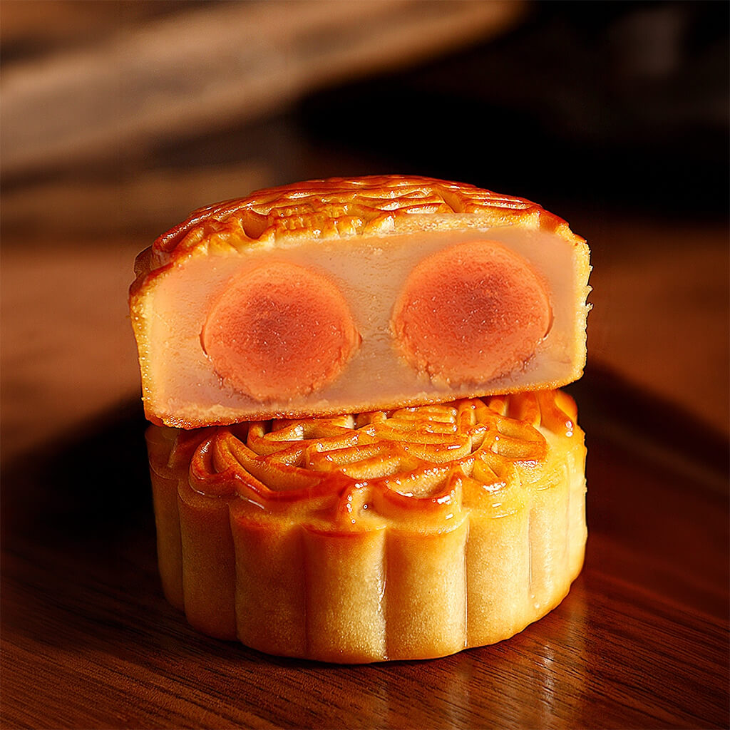 White Lotus Seed Paste Mooncake
